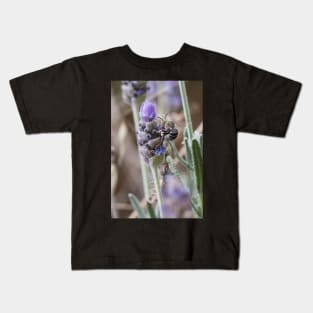 Blue Banded Bee Kids T-Shirt